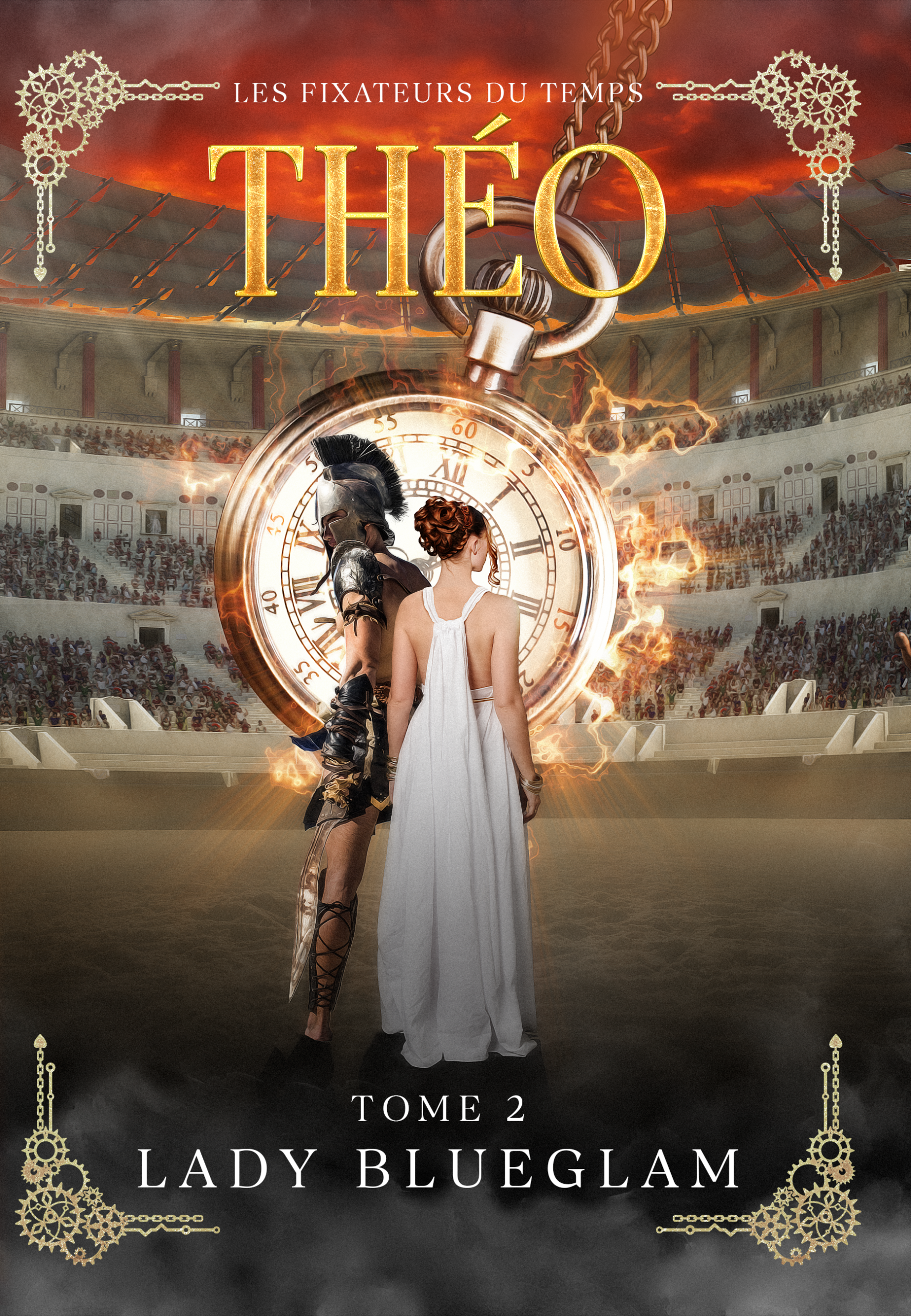 Les Fixateurs du Temps Tome 2 : Théo (broché, jaspé, dédicacé) – Image 3