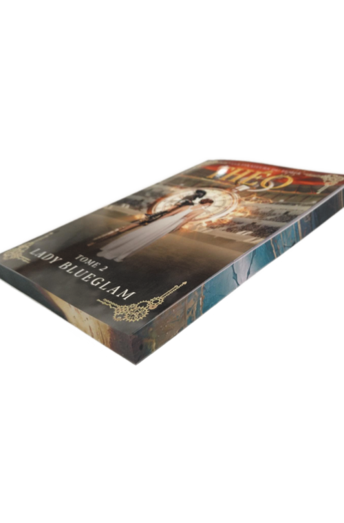 Les Fixateurs du Temps Tome 2 : Théo (broché, jaspé, dédicacé)