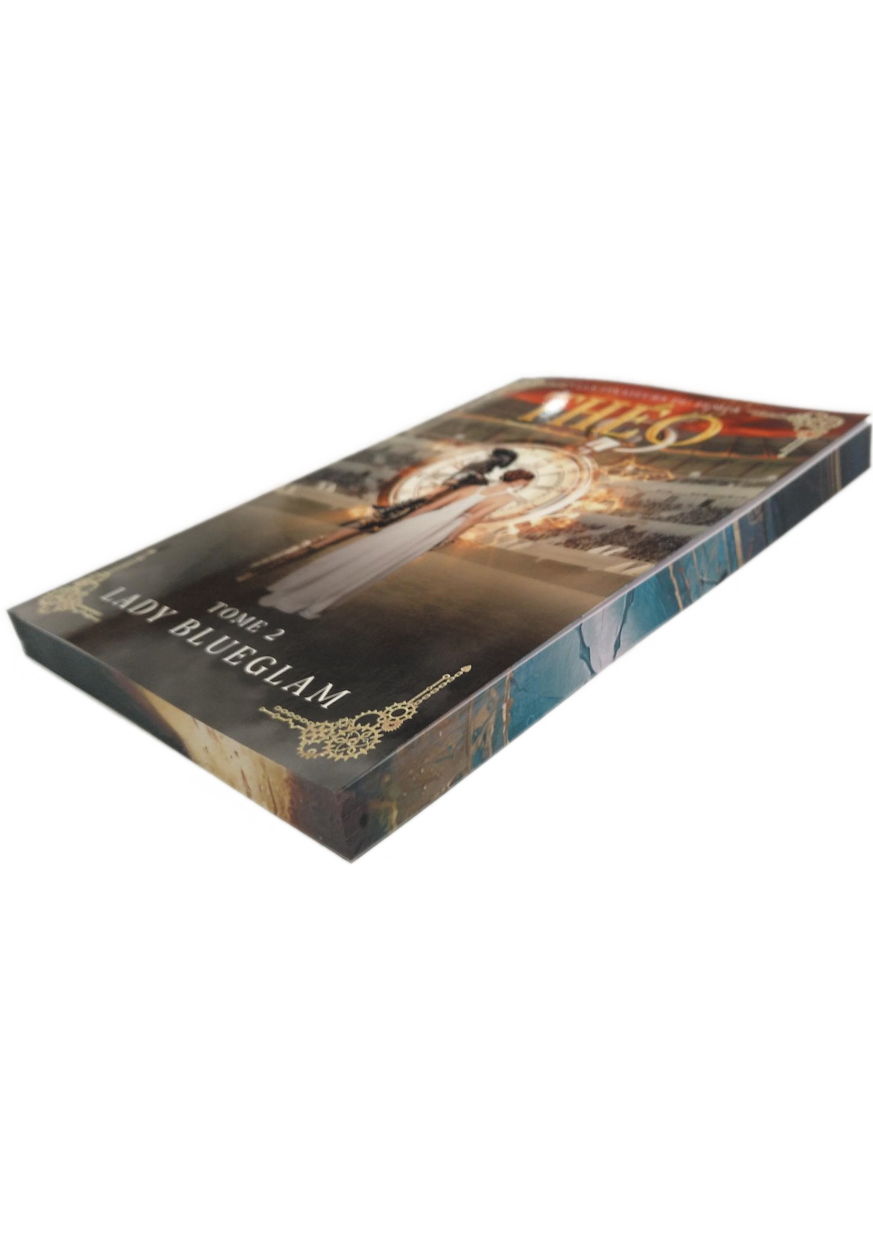 Les Fixateurs du Temps Tome 2 : Théo (broché, jaspé, dédicacé)